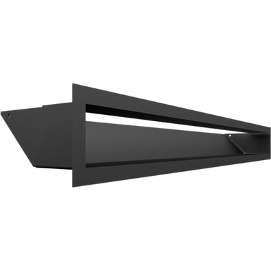 Lüftungsgitter LUFT 9x80 schwarz Slim