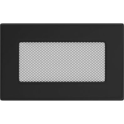 Lüftungsgitter 11x17 schwarz