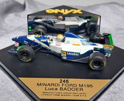 Minardi Ford M195 Formel 1 - #23 Luca Badoer , Onyx