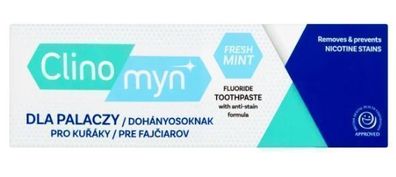 Clinomyn Raucher Neu, Zahnpasta fuer Raucher, 75 ml