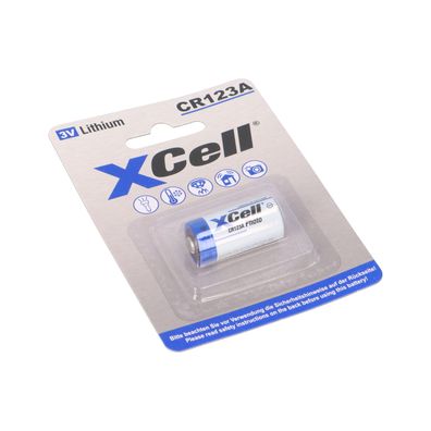 XCell CR123A 2/3A Lithium Batterie – 1500 mAh für Ihre Geräte