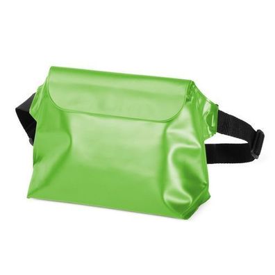 Wasserdichte Bauchtasche aus PVC - Gruen