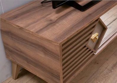 Sideboard Tv Lowboard Schrank Tisch Wohnzimmer Holz Spiegel Schrank Tische