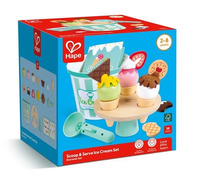 Eiscreme Set, 19 tlg