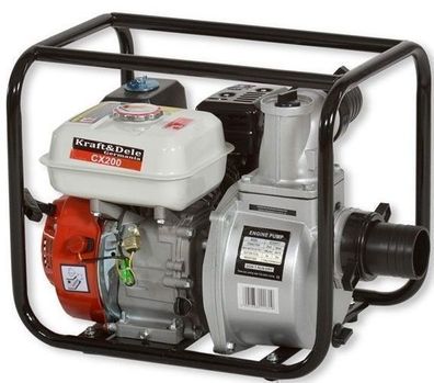 Benzin Wasserpumpe 6,5 PS Gartenpumpe 4 Takt Motorpumpe 3´´ Kreiselpumpe 1000l/min