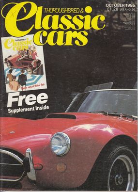 Classic Cars 1085 - AC Cars, Bentley, Borgward, Lotus, British Sports Cars