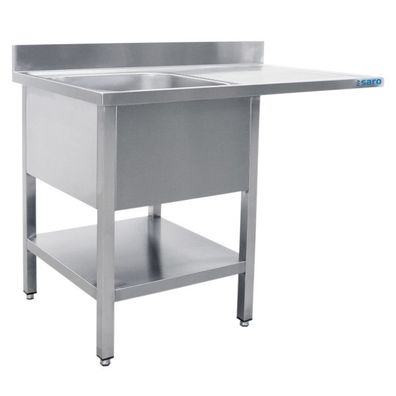 Saro SARO Spülcenter 1 Becken, links - B 1400 x T 600 mm