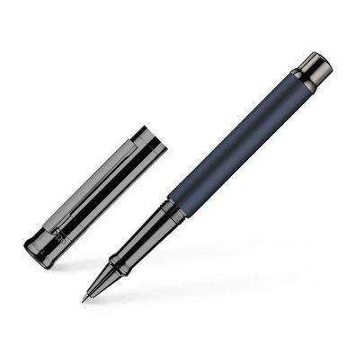 Otto Hutt Tintenroller design 04 blau ruth matt