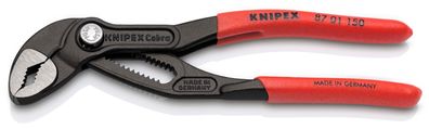 KNIPEX 87 01 150 Cobra® Hightech Wasserpumpenzange 150 mm poliert mit rutschhemmen