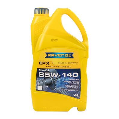 Ravenol EPX 85W-140 Getriebeöl Schaltgetriebe API GL-5 MIL-L-2105D 4L 4 Liter