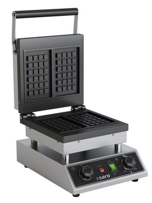 Gastronomie Saro SARO Waffeleisen, für Brüsseler Form, Modell ATRIA