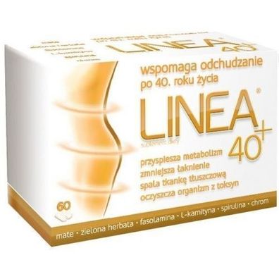 Linea 40+ Ergaenzungsmittel, 60 Tabletten - Lange Haltbarkeit!