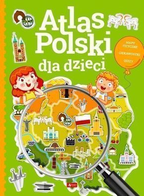 Atlas von Polen fuer Kinder