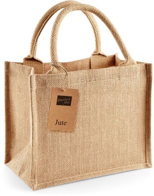 Jute Shopper Bag Tasche Einkaufstasche Mini Gift