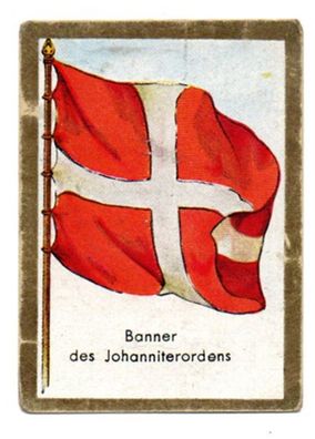 Banner Johanniterordens Altes Bulgaria Sammel Foto Bild 225 Zigarettenbild von 1933