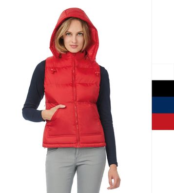 B&C Damen Weste wasserfest Fitness Outdoor Ladies Bodywarmer Zen+ JW935 NEU