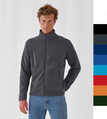B&C Herren Fleecejacke Zipper Outdoor Micro Fleece Full Zip XS-4XL ID.501 NEU