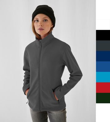 B&C Damen Fleecejacke Outdoor Zipper Micro Fleece Full Zip XS-3XL ID.501 NEU