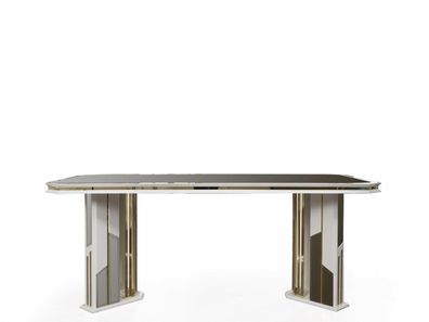 Esstisch Esszimmertisch Essecke Tisch Holztisch Weiß Esszimmer Holz