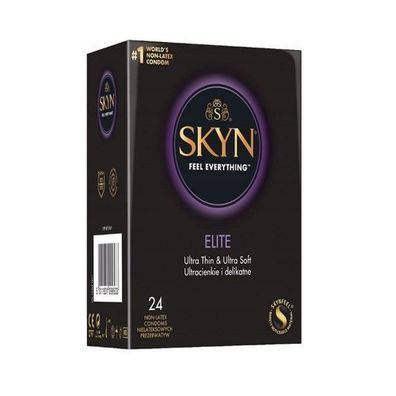 Unimil Skyn Elite Latexfreie Kondome, 24 Stueck