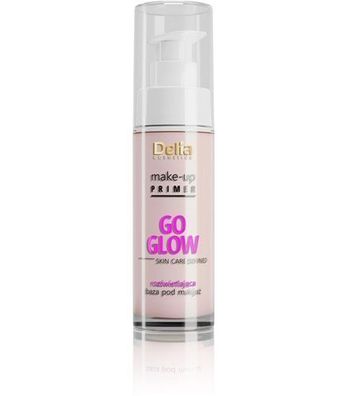 Delia Go Glow Leuchtender Make-up-Primer, 30 ml - Hautperfektionierender Primer