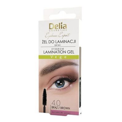 Delia Augenbrauen-Laminierungsgel Braun, 4 ml