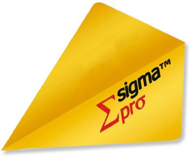 Unicorn Sigma Pro 100 Flights gold / 12 Satz / Sigma
