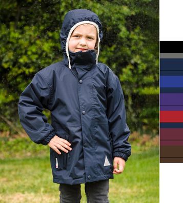 Result Kinder Fleece Wendejacke wind- und wasserdicht XS-2XL R160J/Y NEU