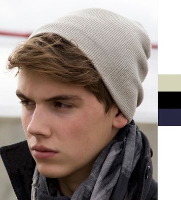 Result Caps Herren Beanie Mütze Strick modisch Fashion Fit Hat RC044X NEU