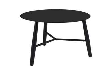 Brafab - Gartencouchtisch Vannes Ø 75 cm, Schwarz