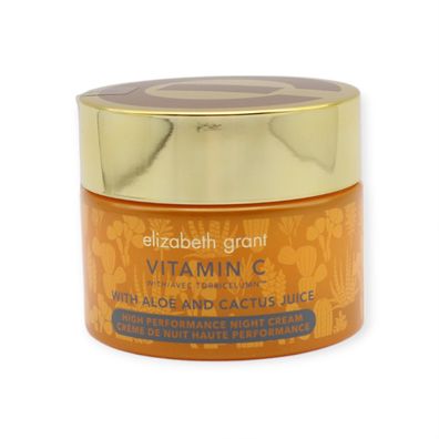 Elizabeth Grant Vitamin C mit Aloe & Kaktus Nachtcreme 100ml