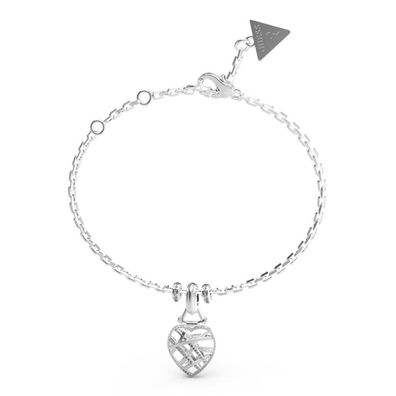 Guess - JUBB03100JWRHS - Armband - Damen - Edelstahl und Zirkonia