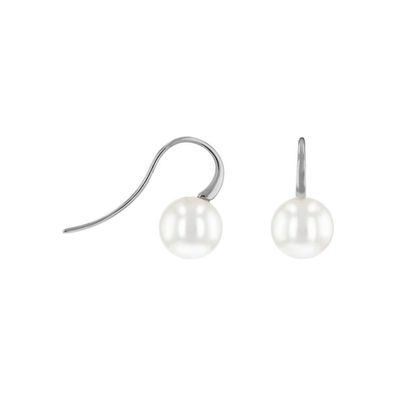 Luna-Pearls - HS1128 - Ohrhänger - 750 Weißgold - Süßwasser-Zuchtperle