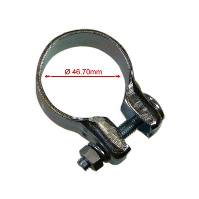 VAG Auspuffschelle Rohrschelle VW/AUDI 46,70 mm Ø