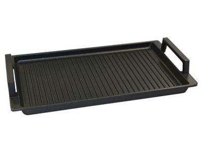 Saro Eurolux Premium Grillplatte,2Griffe,41x24x2,5cm, erillt