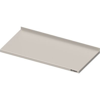 Stalgast Arbeitsplatte Boxversion 2.0, 2600x600x40 mm, mit Aufkantung