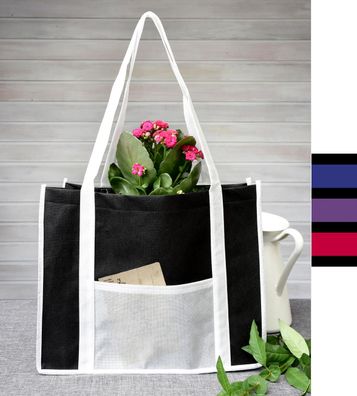 Bags by JASSZ Einkauftasche Siebdruck Hibiscus Leisure Bag LH PP-383010-LB NEU