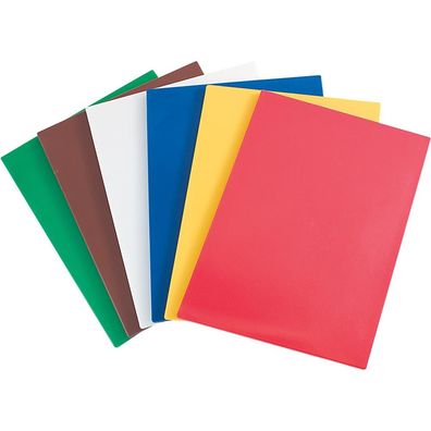 Stalgast Schneidbrett-Set, 450x300 mm, glatt, aus Polyethylen