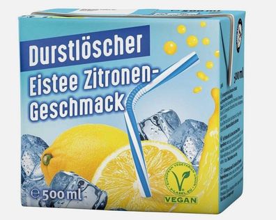 Durstlöscher Eistee Zitrone 12x500ml