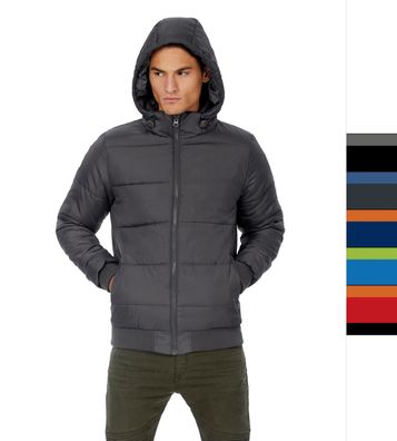B & C Superhood Jacket - JM940 Superhood Men NEU