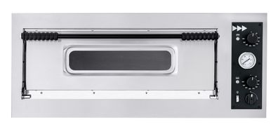 Gastronomie Hotel Küche Elektro Pizzaofen Volumen 4 Pizzen a 35cm 1000x955x415mm