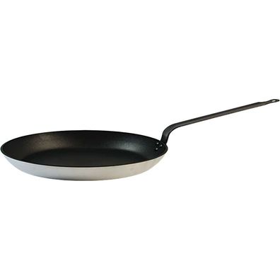 Stalgast Crepes-Pfanne aus Aluminium mit Antihaftbeschichtung, 25 cm