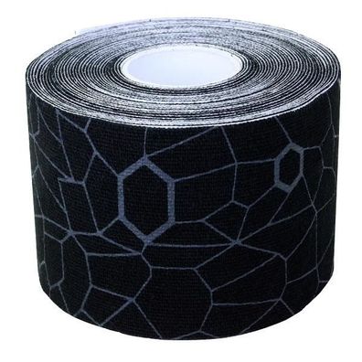 TheraBand Kinesiology Tape Rolle schwarz grau 5 m