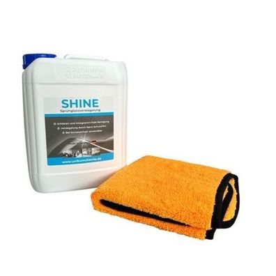 Unikum SHINE Sprühglanzversiegelung 5L Set inkl. Liquid Elements Orange Baby Trock