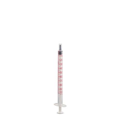 Dispomed® Einmalspritzen Insulin 1ml/U-100 ohne Kanüle