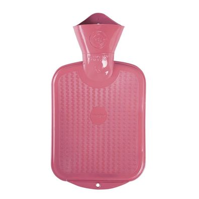 Gummi-Wärmflasche 0,8 l rose
