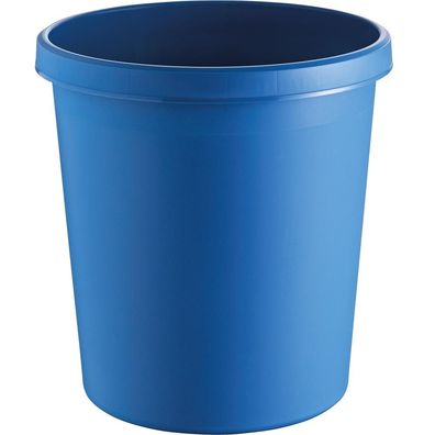 Papierkorb "the german" 18 Liter blau