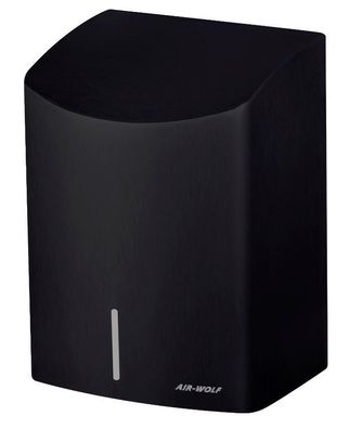 Händetrockner Serie M Edelstahl schwarz