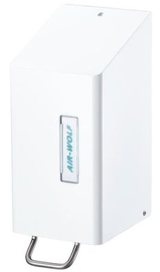 Pastenspender Serie Omega Edelstahl weiß