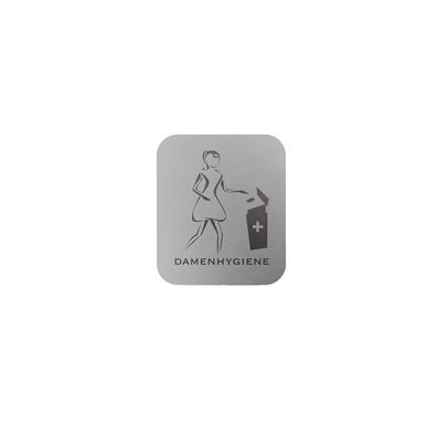 Türschild Damenhygienebehälter Serie Lobo selbstklebend